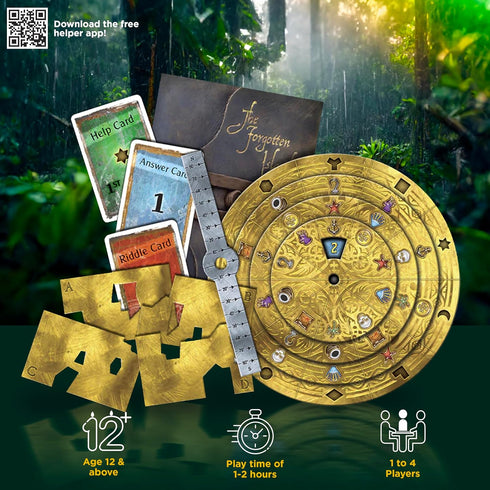 Exit: The Forgotten Island | Exit: The Game - Family-Friendly Card-Based Escape Room for 1 to 4 Players