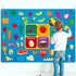 WATINC My Plate Felt-Board Stories Set, 3.5Ft 53Pcs Preschool Food Diary Classroom Theme Early Learning Play Kit