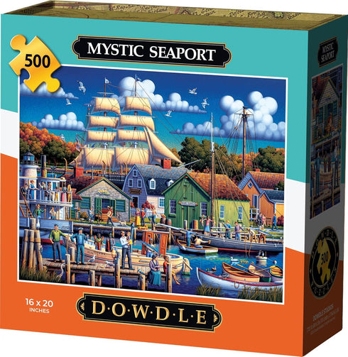 Dowdle 500 Piece Jigsaw Puzzle - Mystic Seaport
