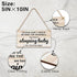 Ycyfckdr Bedroom-B06 Baby Sleeping Sign - Do Not Knock Or Ring Doorbell, Rustic Hanging Sign For Front Door, Nursery