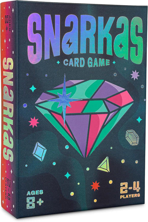 Snarkas Card Game - Gem-Collecting Adding and Matching Game for Family Fun, 2-4 Players, Ages 8+