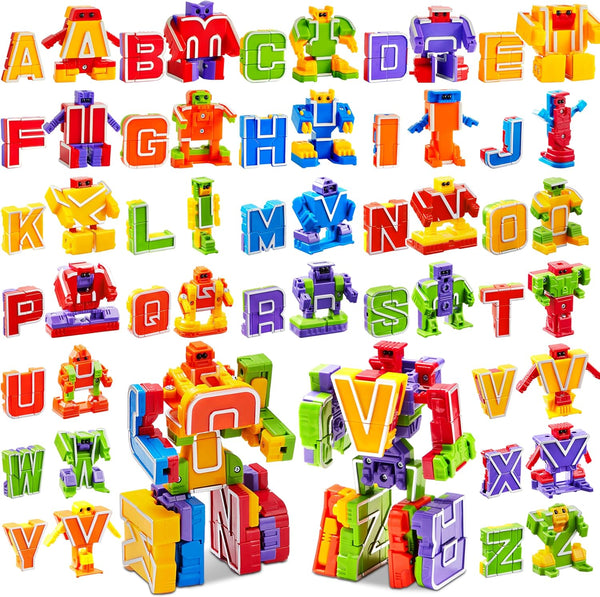 JOYIN Alphabet Robots Toys for Kids, ABC Learning Toys, Alphabots, Letters, Toddlers