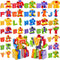 JOYIN Alphabet Robots Toys for Kids, ABC Learning Toys, Alphabots, Letters, Toddlers