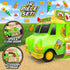 12" 14 3+ Maxx Action Farmer's Market Food Truck, Lights and Sounds, Includes Play Pieces, Miniature Food, Pretend Play