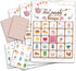 Tea Party Bingo Game - 24 Players Family Activities with Bingo Cards for Party Supplies and Favors