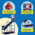 JOYIN Arcade Basketball Game Set, Indoor/Outdoor Sport Play with 4 Balls and Hoop for Kids 3 to 12 Years Old