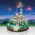 Magic Princess Castle Micro Building Blocks, Medieval Mini Building Kit for Adults, Creative Display Gift, 3600 PCS