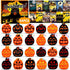 Halloween Party Favors for Kids 24 PCS Halloween Pumpkin Pop Fidget Toys,Halloween