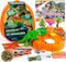 Dinosaur Adventure Pack by Horizon Group USA, STEM Kit with 16 Activities, Reusable Backpack & DIY Foam Dinosaur