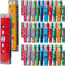 15 Pack Cartoon Harmonica Toy for Kids - Double Row 16 Holes Musical Instrument for Beginners