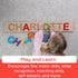 1-3+, 9 Fat Brain Toys Fat Brain Toys Wooden Personalized Name Puzzles for Toddlers Custom Puzzles, Flat Rate up