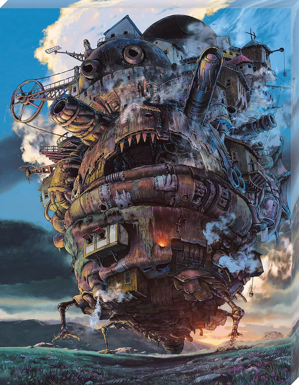 Ensky - Howl's Moving Castle - Canvas Style Artboard Jigsaw Puzzle (ATB-26) for Puzzle Lovers
