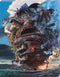 Ensky - Howl's Moving Castle - Canvas Style Artboard Jigsaw Puzzle (ATB-26) for Puzzle Lovers