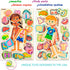 3-5 QUOKKA Puzzles for Kids Montessori Puzzles for Toddlers Preschool Game Learning Human Body Parts Anatomy Skeleton