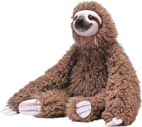 Wild Republic Artist Collection Sloth Plush Toy, 15 inches, Gift for Kids, Fill from Recycled Bottles