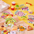 28 Packs 14 JOYIN Valentines Day Mochi Squishy Toy Gift Cards for Kids, Designs Kawaii Desserts Mochi to Squeeze