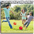 8.5 Inch (Pack 6) Playground Balls Dodgeballs for Kids & Adults - of Inflatable Rubber Indoor Outdoor Bouncy