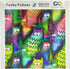 Better Me Funky Felines - Square 1000 Piece Puzzle - Funny & Colorful Cat Puzzles for Adults