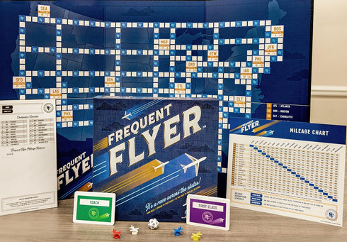 Frequent Flyer Game: Family Board Game | Strategy for Ages 8 and up | Fun for 2-4 Players