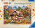 1000 Ravensburger Pumpkin Cottage Piece Jigsaw Puzzle | Premium Quality Made in Europe | FSC Certified Materials