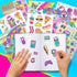 Fashion Angels 1,000+ Totally Rainbow Sticker Book, Fun & Colorful Craft Stickers for Kids & Teens Notebooks, Journals