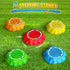 5PCS 3-5 Flooyes Stepping Stones for Kids, Light Up & Music Non-Slip Stepping Stones, Sensory Toys for Toddler Balance
