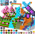 GraceDuck Magnetic Blocks - 150 PCS Build Dark Forest Castle - Magnetic