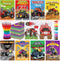 Funrous 24 Set Monster Truck Coloring Books Bulk with 24 Stacking Crayons