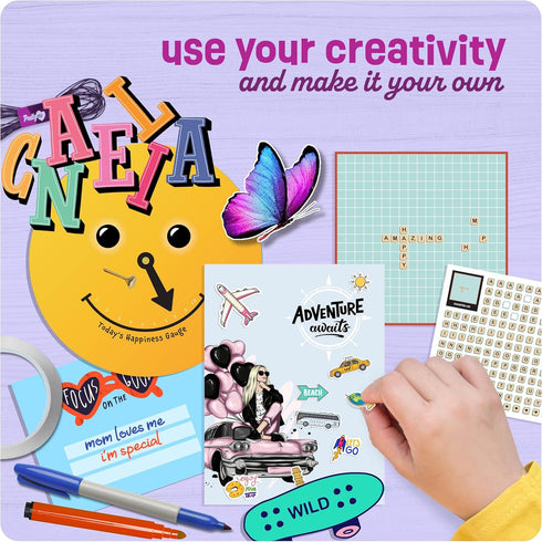 Pretty Me 11, 12,13, 14, 15, 16 Wall Collage Kit for Teen & Tween Girls - Arts Craft Easter Gift Ideas for Age Year Old