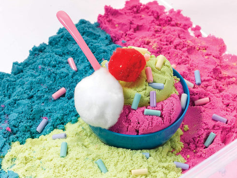 Creativity for Kids Sensory Bin: Ice Cream Shop Playset - Toddler Learning Toys for Ages 3-4