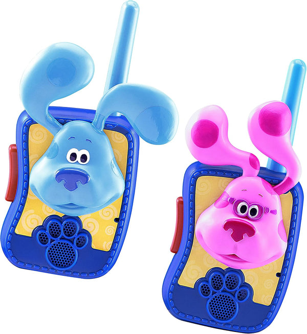 eKids Blues Clues and You Walkie Talkies for Kids, Indoor Outdoor Toys for Fans of Blues Clues, Boys and Girls