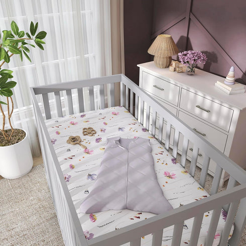 3 Set, Set, Evolur Be Wild Piece Crib Bedding Machine Washable, Soft and Breathable Toddler Bedding Includes Fitted