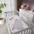 3 Set, Set, Evolur Be Wild Piece Crib Bedding Machine Washable, Soft and Breathable Toddler Bedding Includes Fitted