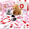 SYNCFUN Doctor Kit for Girls, 22 PCS Veterinarian Playset for Kids, Vet