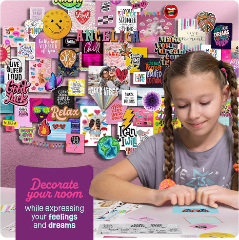 Pretty Me 11, 12,13, 14, 15, 16 Wall Collage Kit for Teen & Tween Girls - Arts Craft Easter Gift Ideas for Age Year Old