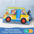 Tummy 3 1+ Ms. Rachel Official Time Activity Bus Folding Play Mat with Baby Mirror & Sensory Toys for Interactive Play