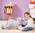 IKASA Giant Hippo Stuffed Animal - Large 30" Jumbo Plush Toy, Cute and Fluffy Gifts for Kids