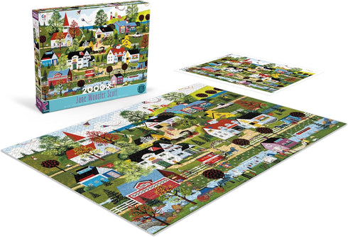 Ceaco Jane Wooster Scott On The Summer Wind, 2000 Piece Jigsaw Puzzle
