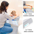 Elbow 1.75 inch Elbow Elbow Bath Kneeler and Rest Pad, Extra Thick Baby Bath Kneeling Pad and Pad for Bathtub. Bath Tub