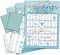 Blue Shower Bingo Game, 24 Players, Family Activities, Party Supplies, Gifts for Young Adults - blue06
