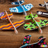 JOYIN 48 PCS Halloween Foam Glider Planes for Kids, Flying Paper Airplane Gliders Toys Bulk for Halloween Party Gifts