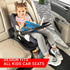 2 Pack Helteko Carseat Protector with Thickest Padding, Auto Seat Pad from Waterproof & Stain Resistant for Child Baby