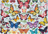 Butterfly Puzzles for Adults 1000 Pieces and Up, Colorful Plant Flower Butterfly Jigsaw Puzzles, Nature Plant Floral Puzzle as Butterfly Wall Decor