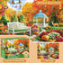 300 Adult,300 8-10,Challenging 20.5 15 Pieces Puzzles for Adults,Enchanting Autumn Garden & Pumpkin Puzzle for Pieces