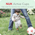 10 oz, 1 Pack, 9+ NUK Active Hard Spout Sippy Cup, Months