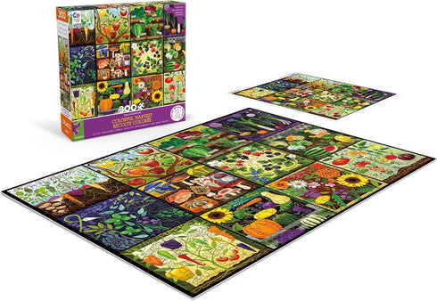 Ceaco - Tracy Flickinger - Colorful Harvest - 300 Piece Jigsaw Puzzle