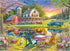 Country 1000 RoseArt Soft Touch Backyard Farm Scene Piece Jigsaw Puzzle for Adults