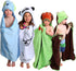 Frenchie Mini Couture 100% 30"x 54" Hooded Towel Monkey Cotton Extra Large One of a Kind Toddler/Child Towel Animal