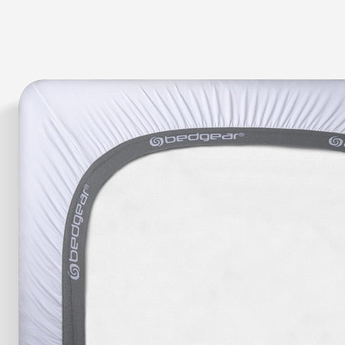 Bedgear Baby Dri-Tec Performance Crib Sheet Baby Sheet with Moisture-Wicking Dri-Tec Technology Breathable & Fitted
