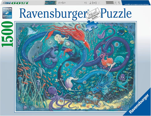 Ravensburger 1500 Pieces Mermaid Puzzle - Gift Idea for Her or Him, Adult Puzzles
